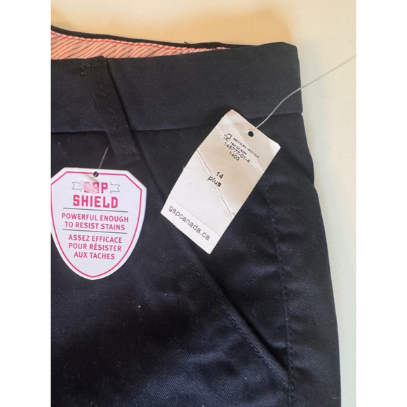 2 Girls GapKids Blue Uniform Pants 14Large - Picture 8 of 8